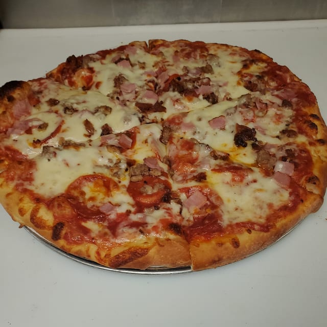 Meat Lovers Pizza.