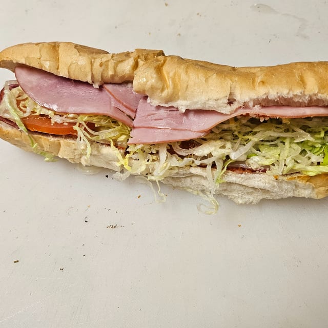 Ham and Cheese Sub.